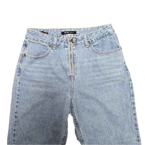 BLUENOTES Light Wash High Rise Mom Jeans 28 - Picture 4 of 5